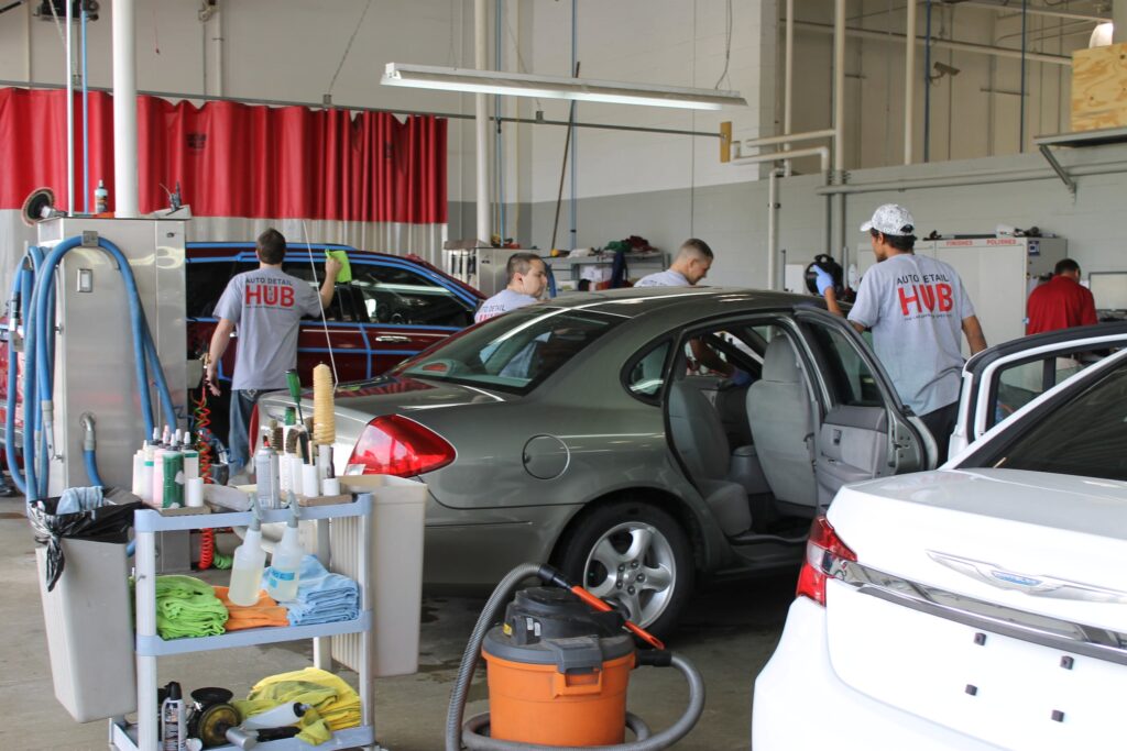 Headlight Restoration in San Diego: What It Costs and How Long It Actually Lasts Headlight restoration during a mobile detail in San Diego